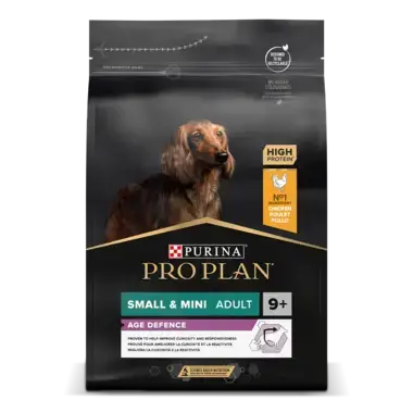 PRO PLAN SMALL&MINI ADULT 9+ Age Defence reich an Huhn