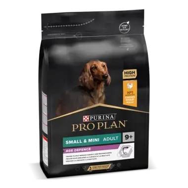 PRO PLAN SMALL&MINI ADULT 9+ Age Defence reich an Huhn