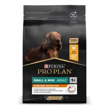 PRO PLAN SMALL & MINI ADULT Everyday Nutrition reich an Huhn