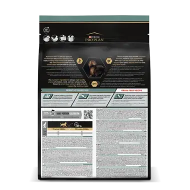 PRO PLAN SMALL & MINI ADULT für sensible Verdauung reich an Truthahn GETREIDEFREI