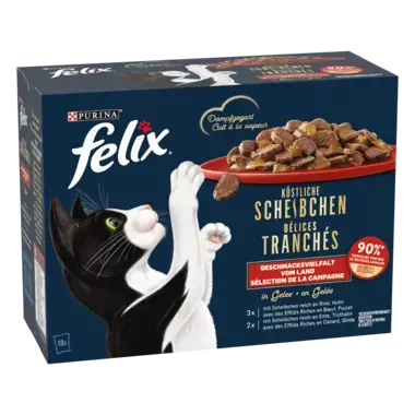 FELIX® Köstliche Scheibchen Geschmacksvielfalt vom Land