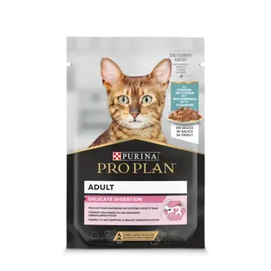 PRO PLAN DELICATE in Soße Nassfutter mit Hochseefisch