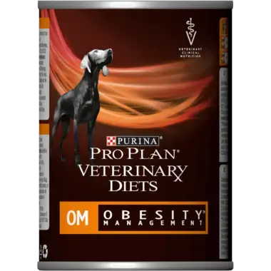 PRO PLAN VETERINARY DIETS Canine OM Obesity Management™ Nassfutter Rückseite