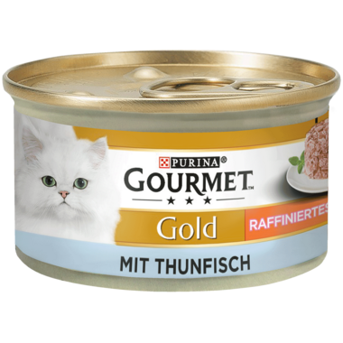 GOURMET Gold Raffiniertes Ragout mit Thunfisch Vorderansicht