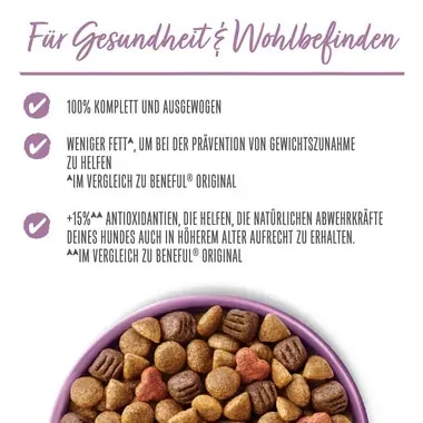 BENEFUL® Glückliche Jahre 7+ mit Huhn und Gartengemüse