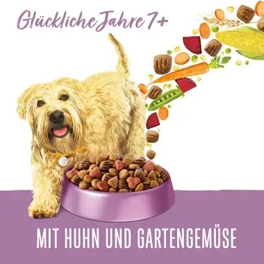 BENEFUL® Glückliche Jahre 7+ mit Huhn und Gartengemüse