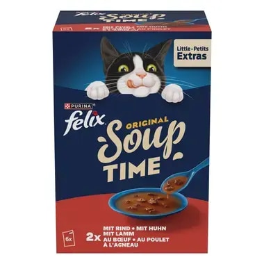 FELIX Soup Time Original Rind, Huhn, Lamm