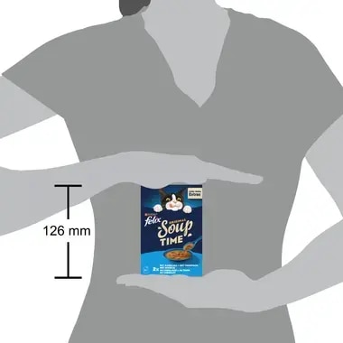 FELIX Soup Time Original Kabeljau, Thunfisch, Scholle