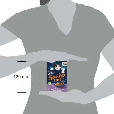 FELIX® Little Extras Sauce Time mit Geschmack von Huhn und Lachs