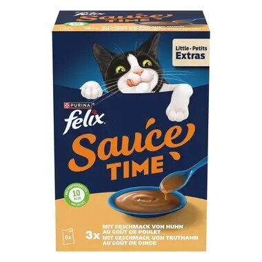 FELIX® Little Extras Sauce Time mit Geschmack von Huhn und Truthahn 
