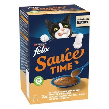FELIX® Little Extras Sauce Time mit Geschmack von Huhn und Truthahn 