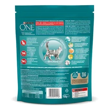 PURINA ONE Sterilcat reich an Lachs und Weizen