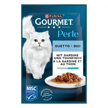 GOURMET Perle Duetto mit Sardine und Thunfisch
