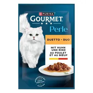 GOURMET Perle Duetto mit Huhn und Rind