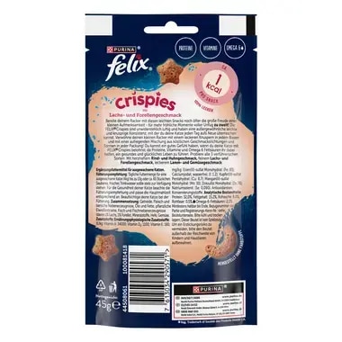 FELIX Crispies mit Lachs- & Forellengeschmack