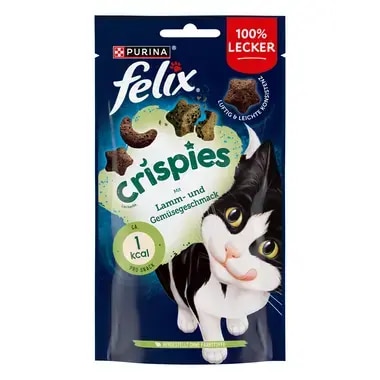 FELIX Crispies mit Lamm- & Gemüsegeschmack