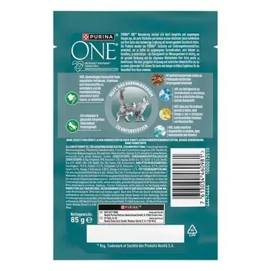 PURINA ONE Indoor Formula mit Thunfisch und grünen Bohnen
