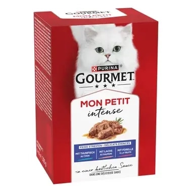 GOURMET Mon Petit mit Forelle, Lachs, Thunfisch