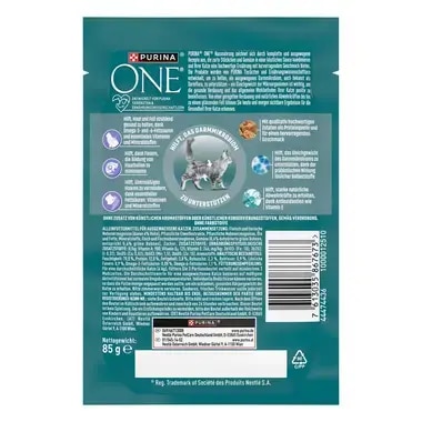 PURINA ONE Coat & Hairball mit Huhn und grünen Bohnen