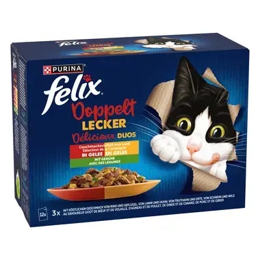 FELIX Doppelt lecker Geschmacksvielfalt vom Land mit Gemüse