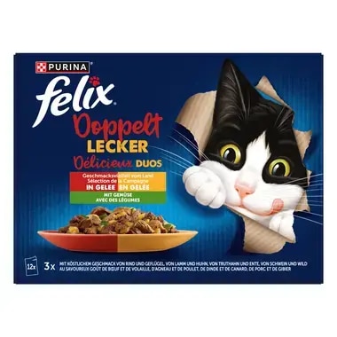 FELIX Doppelt lecker Geschmacksvielfalt vom Land mit Gemüse