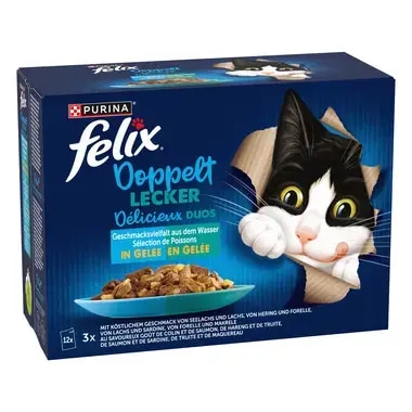 FELIX Doppelt lecker Geschmacksvielfalt aus dem Wasser
