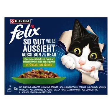 FELIX So gut wie es aussieht Gemischte Vielfalt mit Gemüse