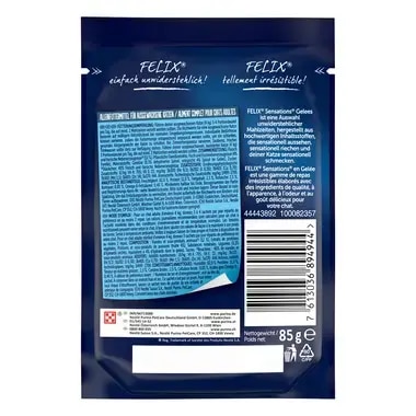 FELIX Sensations Gelees mit Forelle & Spinat