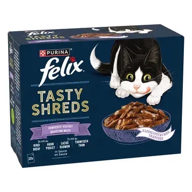 FELIX® Tasty Shreds Gemischte Vielfalt