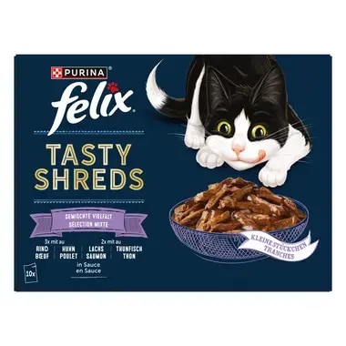 FELIX® Tasty Shreds Gemischte Vielfalt
