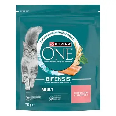 PURINA ONE Adult Reich an Lachs