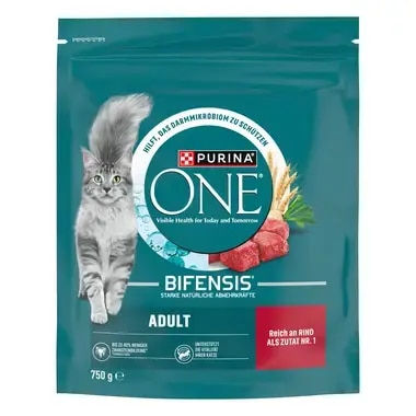 PURINA ONE Adult Reich an Rind