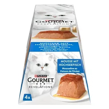 GOURMET REVELATIONS Mousse mit Hochseefisch, überzogen mit köstlicher Sauce