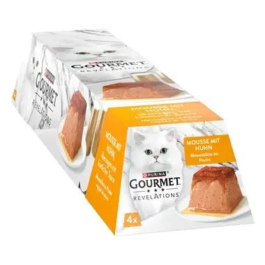 GOURMET REVELATIONS Mousse mit Huhn, überzogen mit köstlicher Sauce