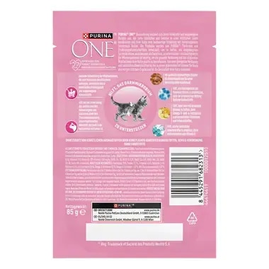 PURINA ONE Junior mit Lachs und Karotten