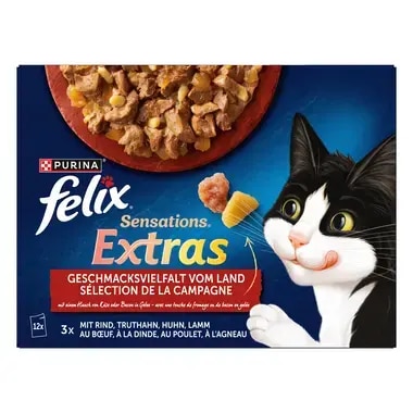 FELIX Sensations Extras Geschmacksvielfalt vom Land