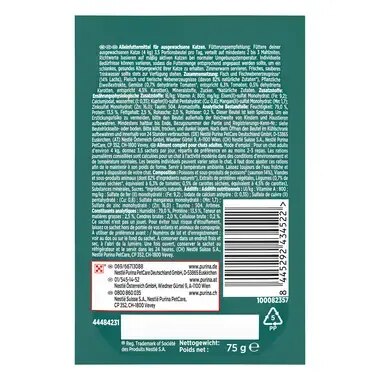 ​GOURMET™ My Fresh Menu reich an Lachs, garniert mit Karotten und Tomaten