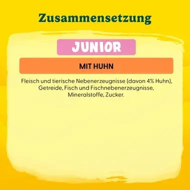 PURINA® FRISKIES® Junior in Sauce mit Huhn