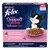 FELIX® Doppelt Lecker Junior mit einer köstlichen Mischung aus Huhn und Truthahn, mit Milch und mit Gemüse