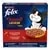 FELIX® Doppelt Lecker mit einer köstlichen Mischung aus Rind und Huhn und reich an Rote Bete