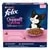 FELIX® Doppelt Lecker Junior mit einer köstlichen Mischung aus Huhn und Truthahn, mit Milch und mit Gemüse