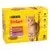 PURINA® FRISKIES® Adult in Gelee mit Rind und Karotten, Truthahn, Leber und grünen Bohnen, Ente