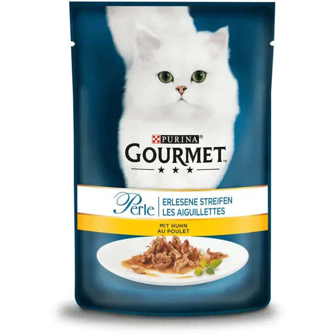 GOURMET™ Perle Erlesene Streifen mit Huhn Vorderansicht