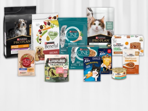 PURINA Marken: Tiernahrung für Katze und Hund
